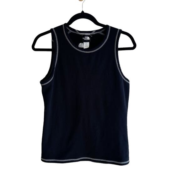 The North Face Fleece Black Men's Tank Top - Picture 1 of 4
